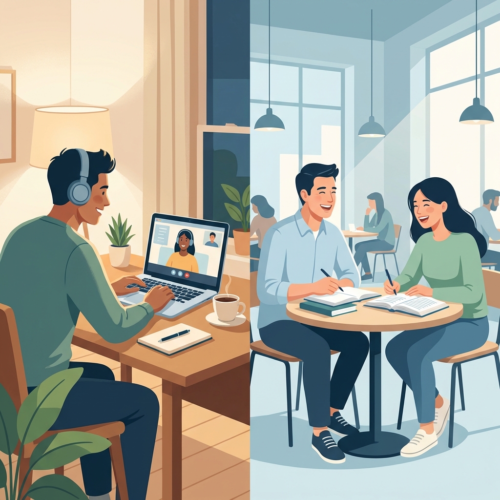 Lekcje online vs stacjonarne – porównanie